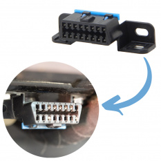 Разъём OBD2 (мама) с пинами